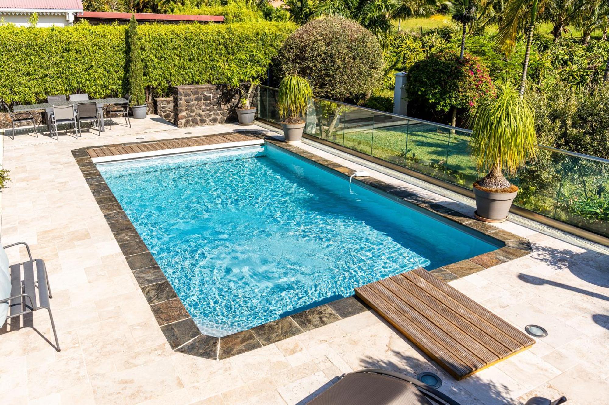 Villa Avec Piscine Vue Mer Et Montagne, En Pleine Nature Saint-Joseph Ngoại thất bức ảnh